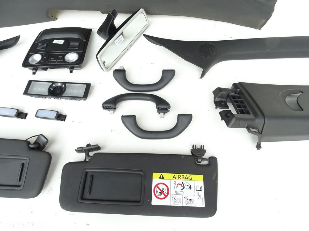 PODSUFITKA KPL CZARNA 5F3867501K SEAT LEON III CUPRA 3D GWIEZDNE NIEBO - 9