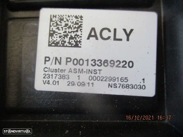 Quadrante 13369220 OPEL CORSA D 2011 1.3Cdti KM/H Digital - 3