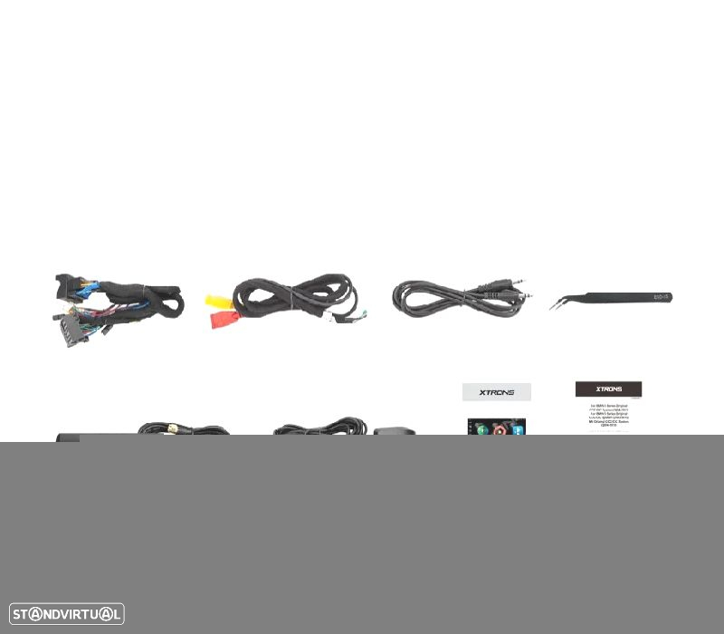 AUTO RÁDIO GPS ANDROID 12 PARA BMW SERIE 3 E90 E91 E92 E93 SERIE 5 E60 E61 E63 E64 05-08 CCC - 2