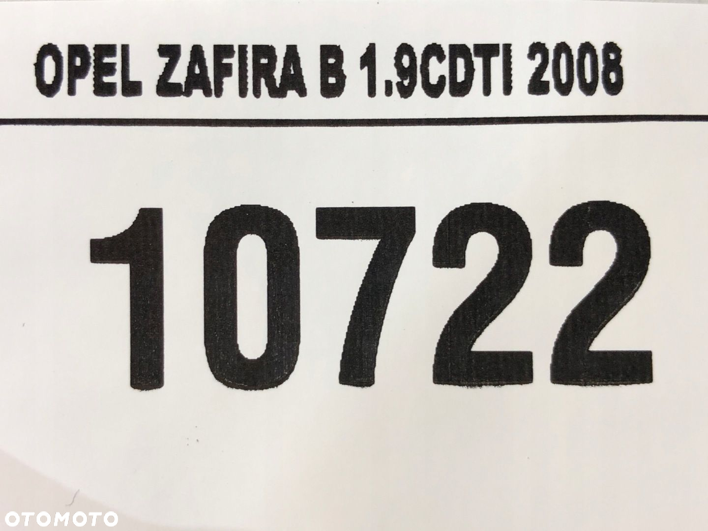 OPEL ZAFIRA B II PÓŁOŚ DŁUGA AUTOMAT 1.9CDTI - 9