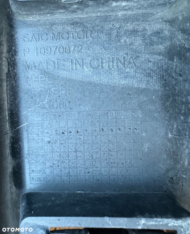 ZDERZAK TYŁ TYLNI MG MARVEL R 21+ ELECTRIC ELEKTRYK SPOILER DYFUZOR P10970071 P10970072 ORYGINAŁ - 14