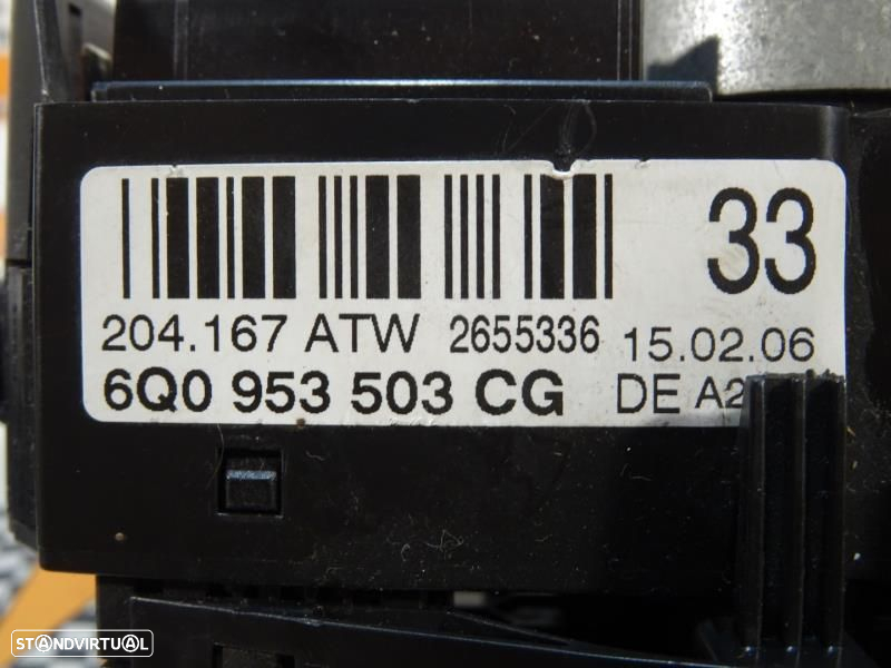 Fita De Airbags Com Manetes Volkswagen Polo (9N_)  6Q0953503cg / 28339 - 7
