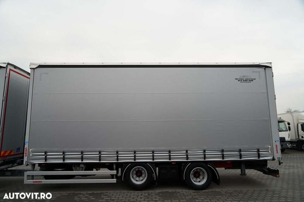 DAF XF 480 / COMBINAȚIE TANDEM / SSC / PUNTE RIDICATĂ / REMORCA WECON / SAF / - 11