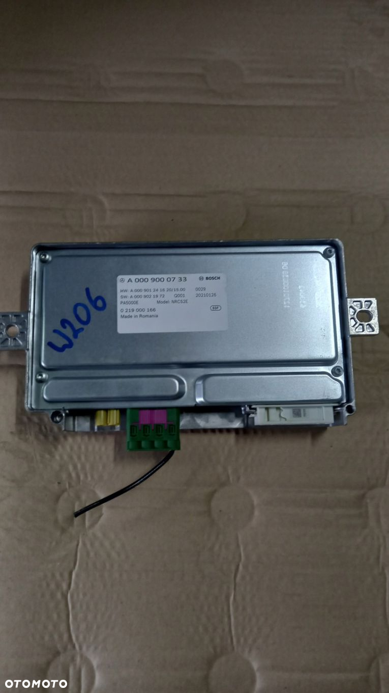 MODUŁ STEROWNIK MERCEDES C KLASA W206 A0009000733 - 3