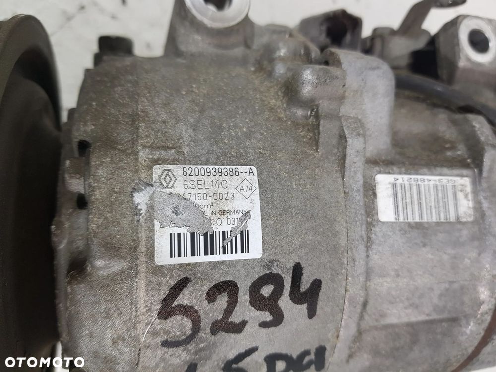 SPRĘŻARKA KLIMATYZACJI 8200939386 RENAULT SCENIC III MEGANE 1.5 DCI K9K837 - 9