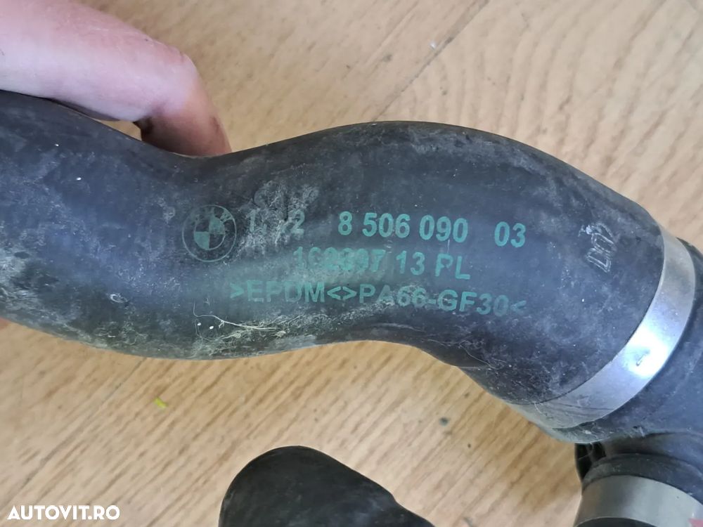 Furtun lichid racire pompa auxiliara apa Mufa cablaj pompa auxiliara apa Originale BMW F10+LCI F11+LCI F01 LCI F02 LCI - 3