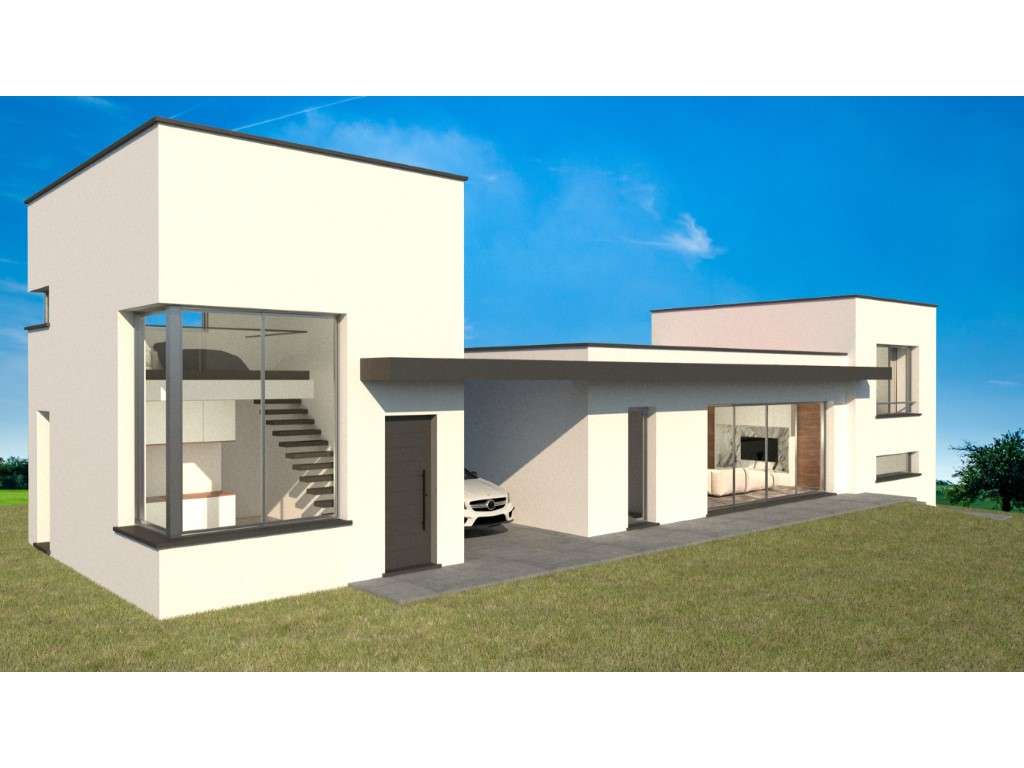 Terreno de 1200m2 no Bombarral com projeto aprovado - Grande imagem: 3/8