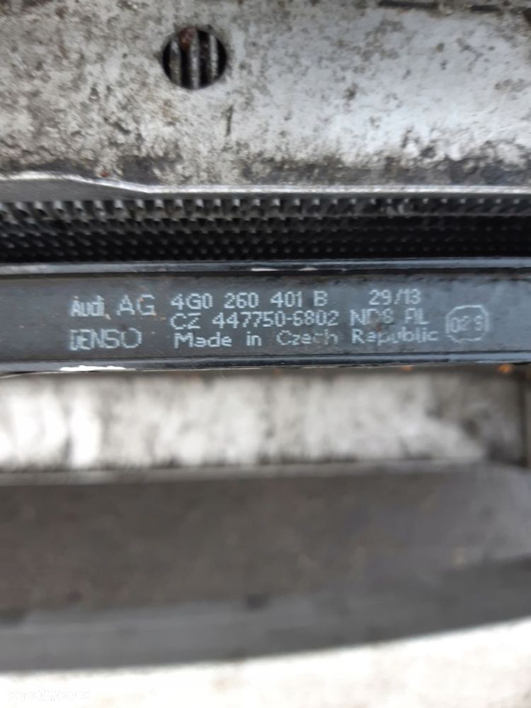 AUDI A7 4G 3.0 TDI PAS PRZEDNI WENTYLATORY CHŁODNICE KOMPLETNY - 7
