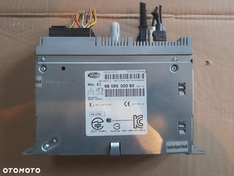 Radio CD Peugeot 208 I 2008 I 9809502080 - 1