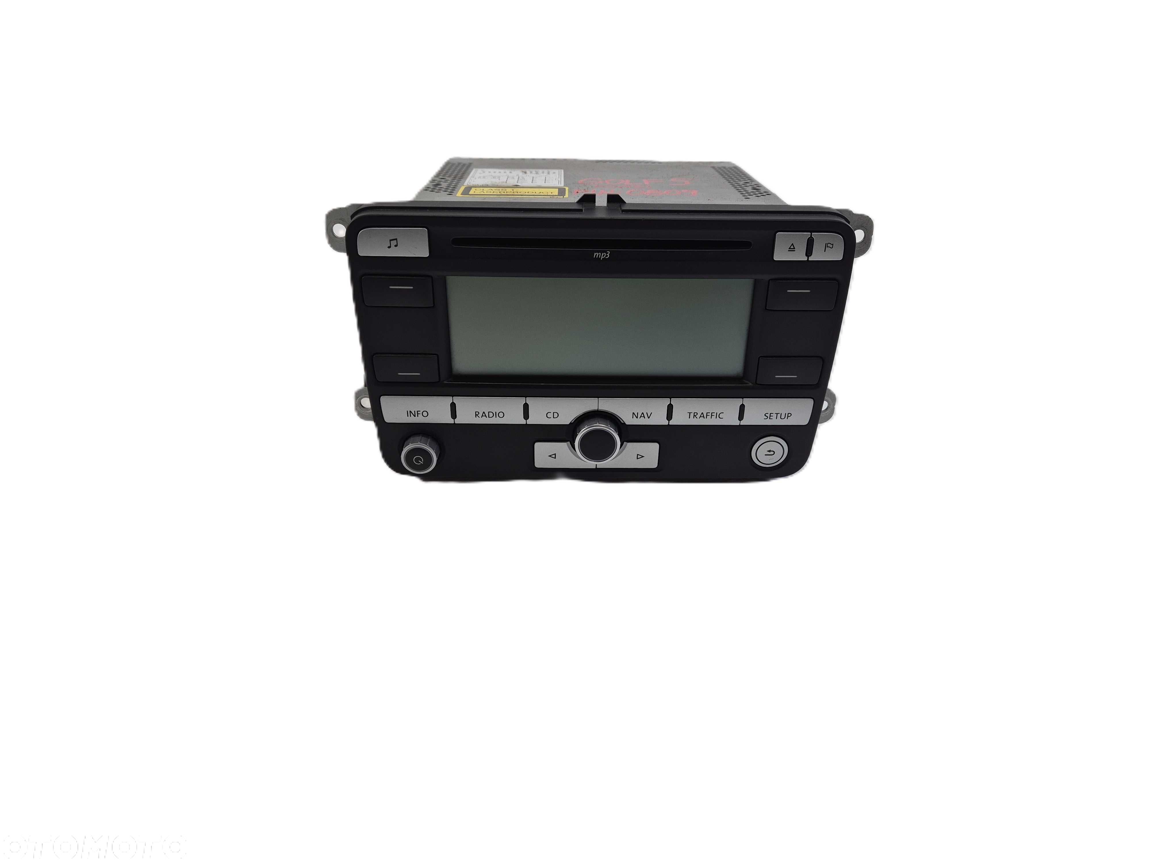 Radio Navigation GPS VW GOLF V 5 z Kodem Passat B6 Oryginał - 1