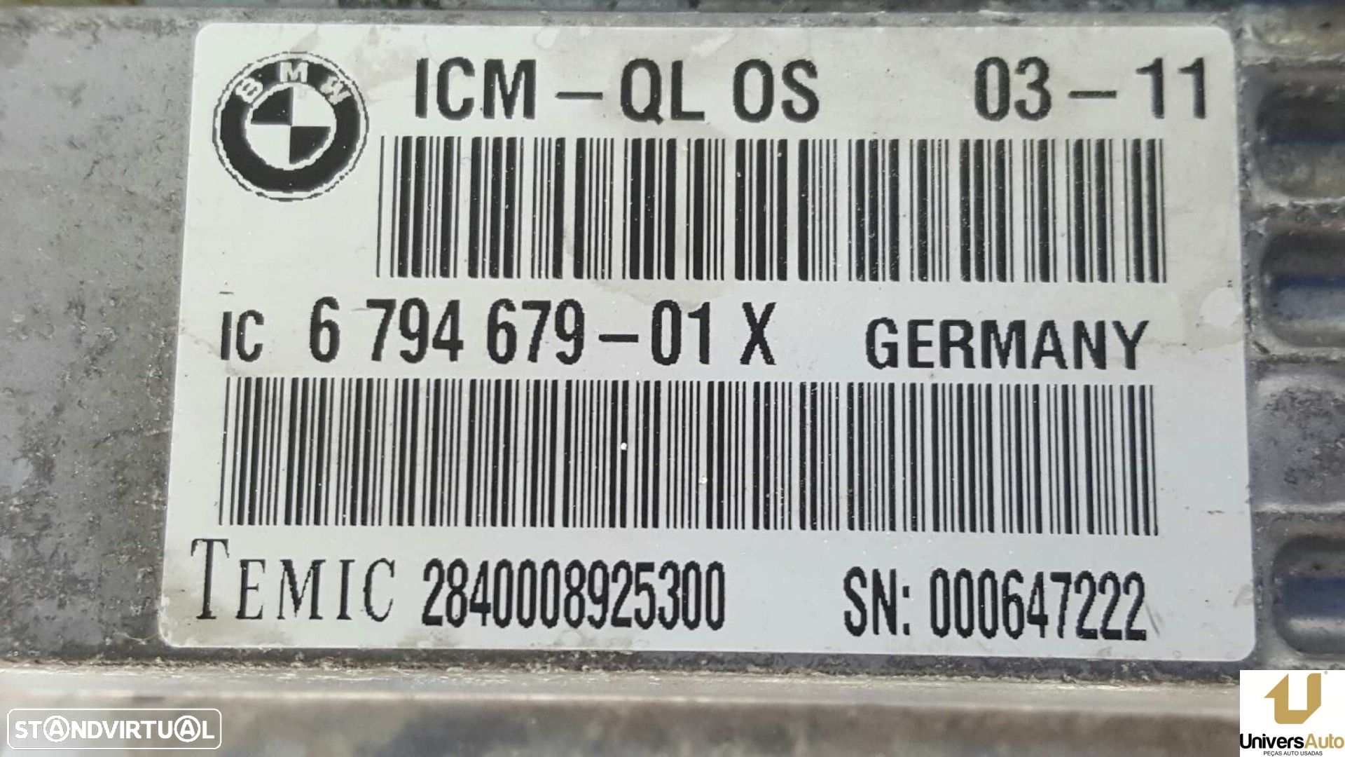 QUADRO ELÉTRICO BMW X6 (E71) XDRIVE40D - 3
