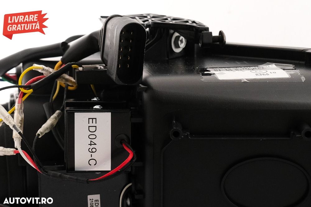 Faruri LED DRL Audi A4 B8.5 Facelift (2012-2015) Negru Semnal Dinamic- livrare gratuita - 19