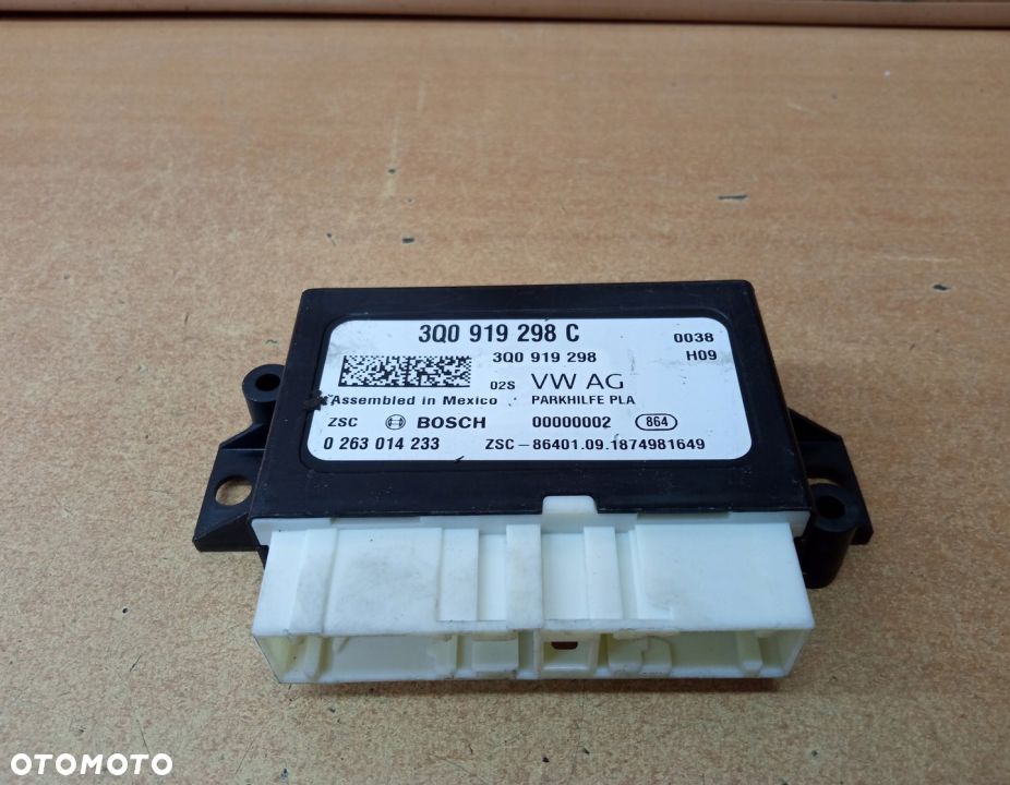 STEROWNIK MODUŁ PDC VW TIGUAN II 5N 3Q0919298C - 2