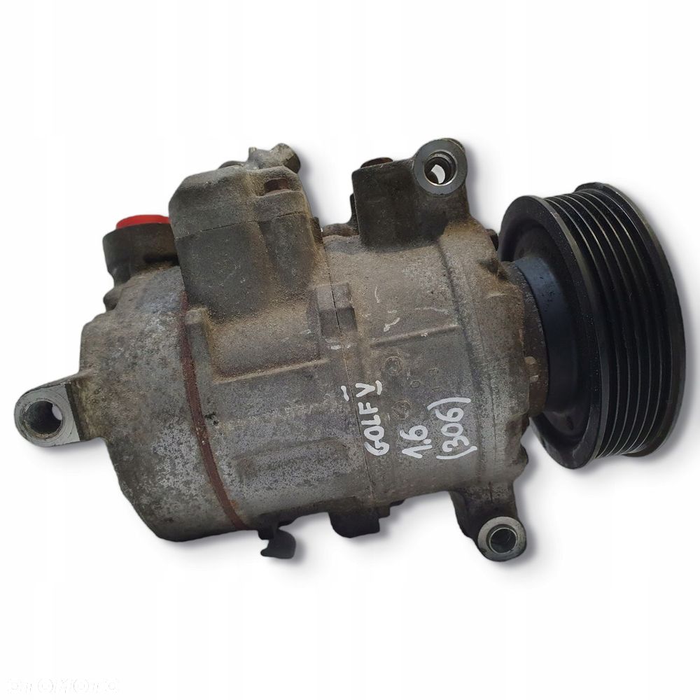SPRĘŻARKA KLIMATYZACJI VW Golf V A3 II 8P 1.6 8V 1K0820859T - 4