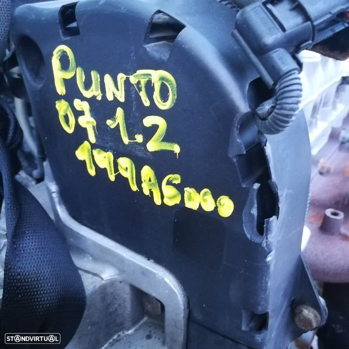 Motor Fiat Grande Punto 1.4 16V ref 199A6000, aprox 112 000 kms. - 2