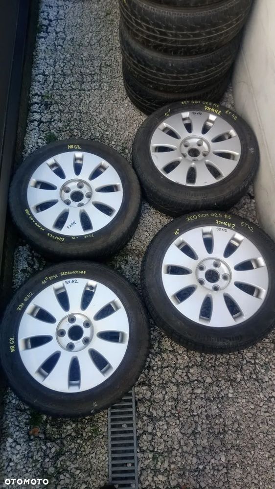 16 CALI  KOŁO / FELGA / OPONA RÓŻNE MARKI STALOWE / ALUMINIOWE / ZIMOWE / LETNIE / WIELOSEZONOWE - 8