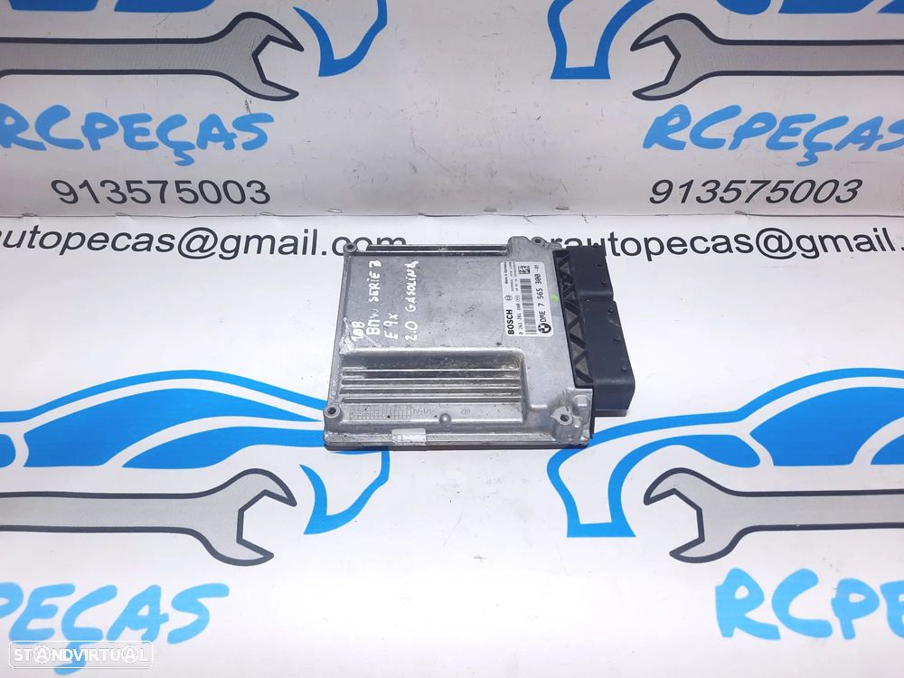 CENTRALINA ECU MOTOR BOSCH BMW SERIE 3 E90 E91 2.0i 150 CV 206S2  0261 201 160 DME 7 565 300 - 3