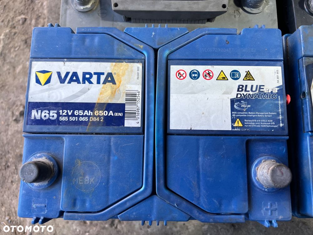 AKUMULATOR BATERIA AMEGA3 100Ah 850A JENOXCLASSIC 80Ah 700A CENTRA FUTURA CA612 61Ah 600A BANNER 60Ah 480A FORSE 60 60Ah 600A HUSKY 63Ah 640A VARTA BLUE DYNAMIC D47 60Ah 540A VARTA BLUE DYNAMIC EFB N65 65Ah 650A - 9