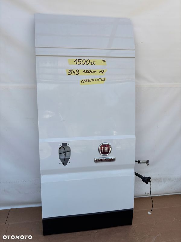 DUCATO BOXER JUMPER 14- drzwi tylne tył Prawy H2 Białe Ładne 549 190cm - 1