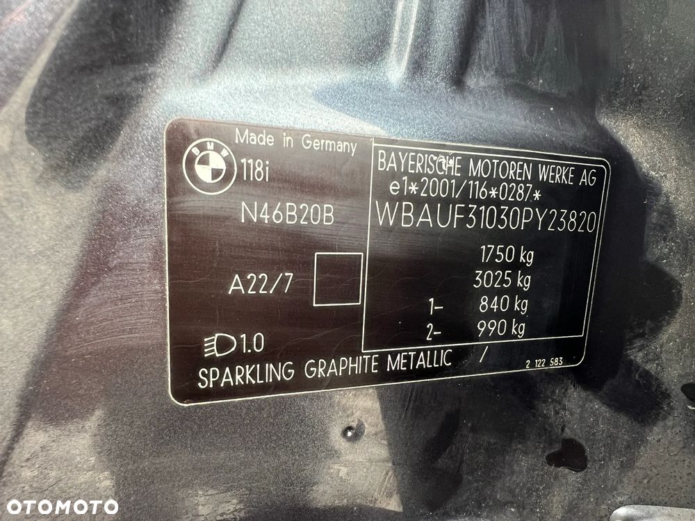 BMW E87 MASKA SPARKLING GRAPHITE - 4