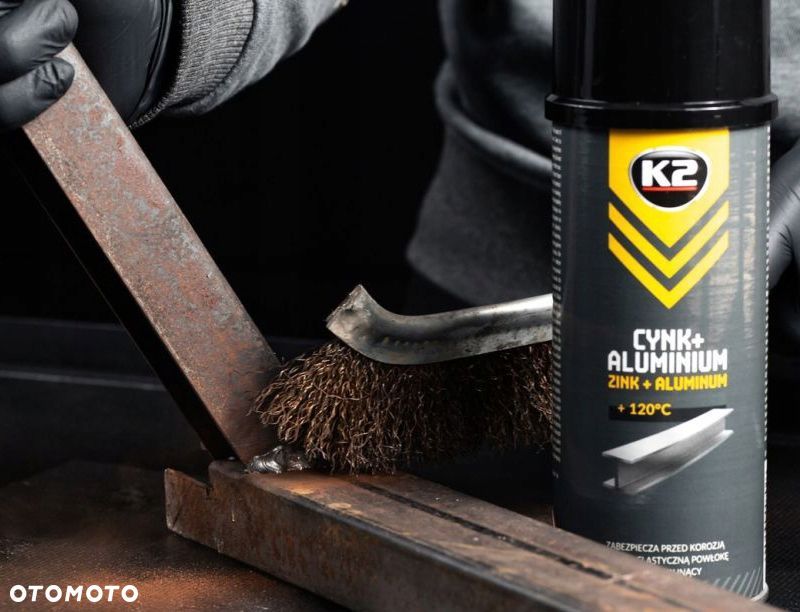 k2 spray cynk + aluminium 400ml - 2