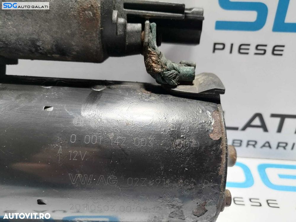 Electromotor cu 13 Dinti Cutie Manuala 6 Trepte Seat Leon 1P 1.8 TSI BZB CDAA 2006 - 2013 Cod 000142003 02Z911023R [B3630] - 4