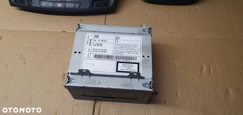 Radio radioodtwarzacz panel radia wyświetlacz Opel Insignia A 22739814 - 3