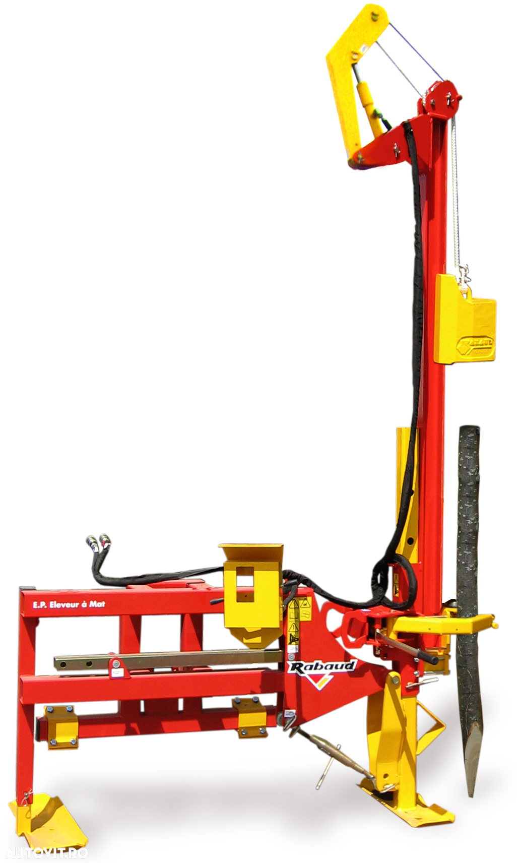 Batator stalpi, batipal, ciocan batut pari model Turbofrap - Rabaud - 3