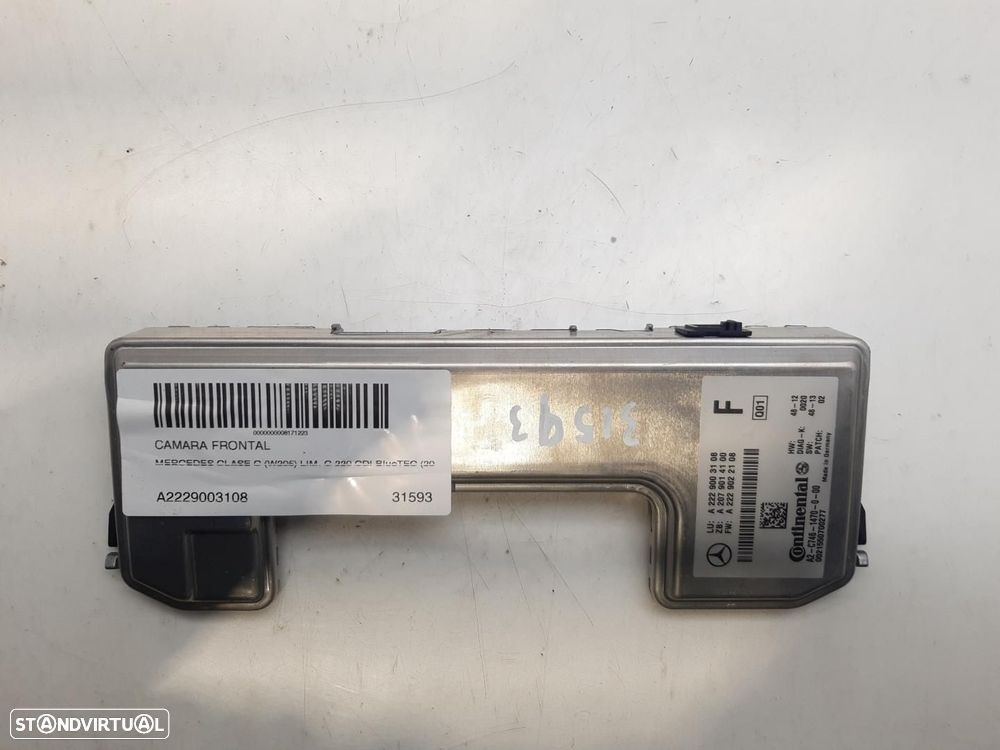 CÂMERA DE VISUALIZAÇÃO FRONTAL MERCEDES-BENZ CLASE - 2