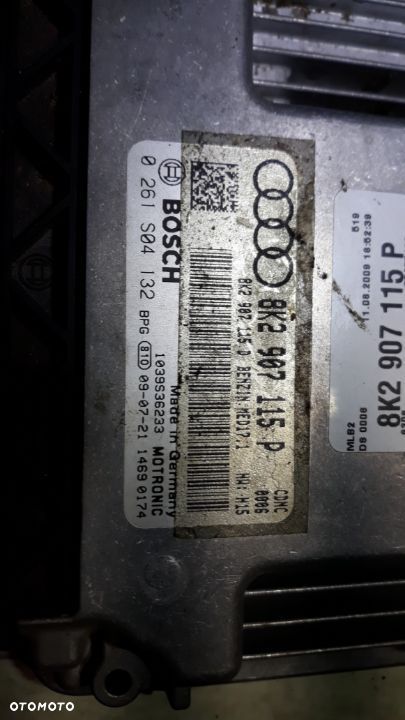 Sterownik silnika komputer Audi A4 A5 TFS 0261S04132 8K2907115P - 1