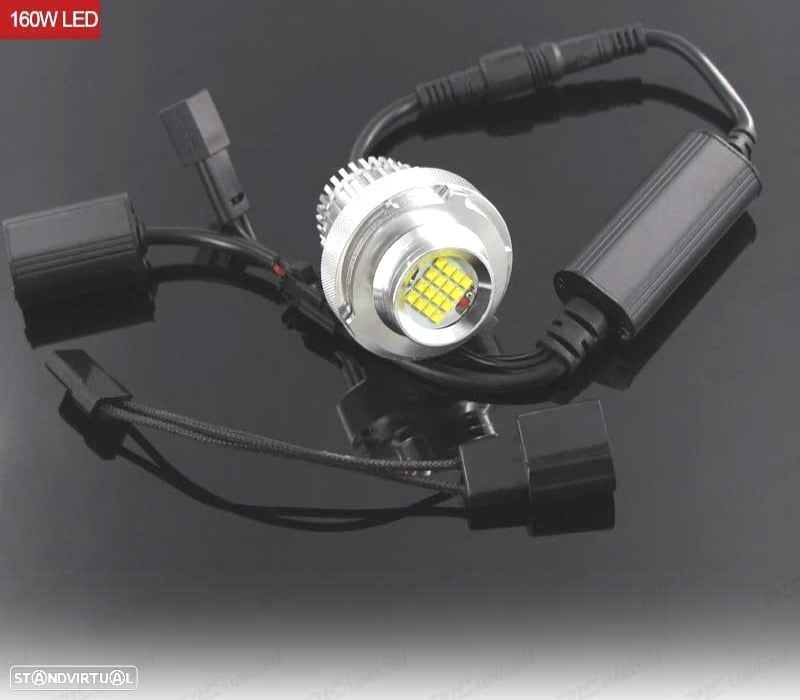 KIT ANGEL EYES EM LED 40W PARA BMW E60 LCI - 4