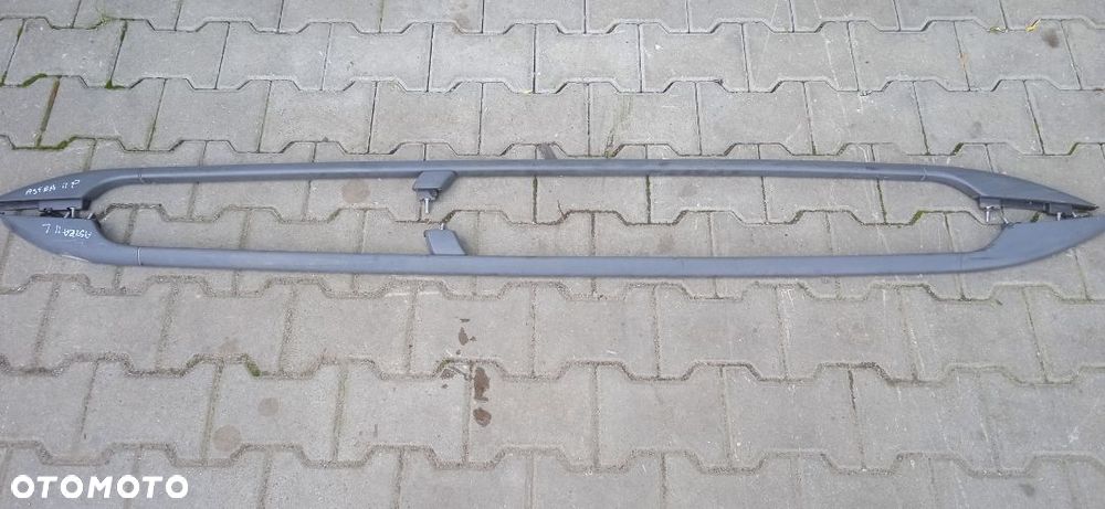 Reling dachowy lewy prawy Opel Astra II G - 3