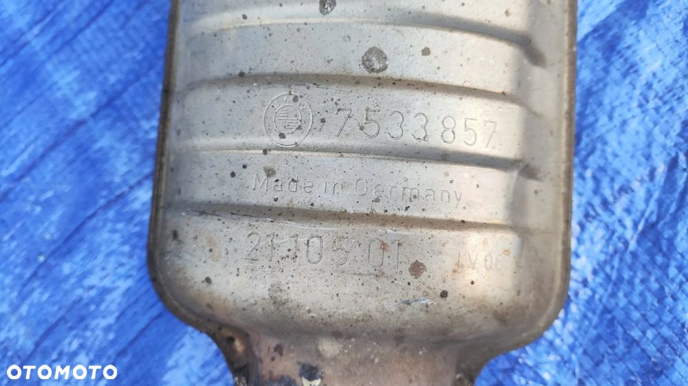 TŁUMIK KOŃCOWY ŚRODKOWY WYDECH KOMPLETNY 7533857 7534342 BMW E90 330i 3.0i N52 - 8