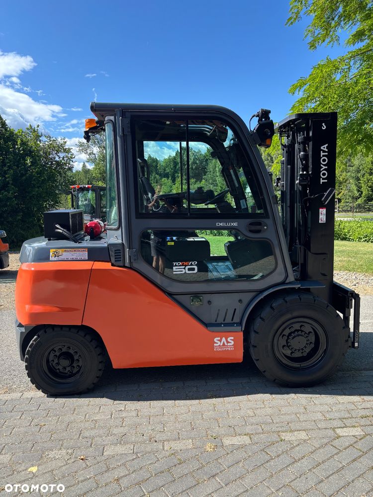 Toyota 2019 Tonero 8FD45N 8FD50N DE LUXE KLIMA KAMERA NAJBOGATSZA WERSJA 5TON 99 500 Netto - 2
