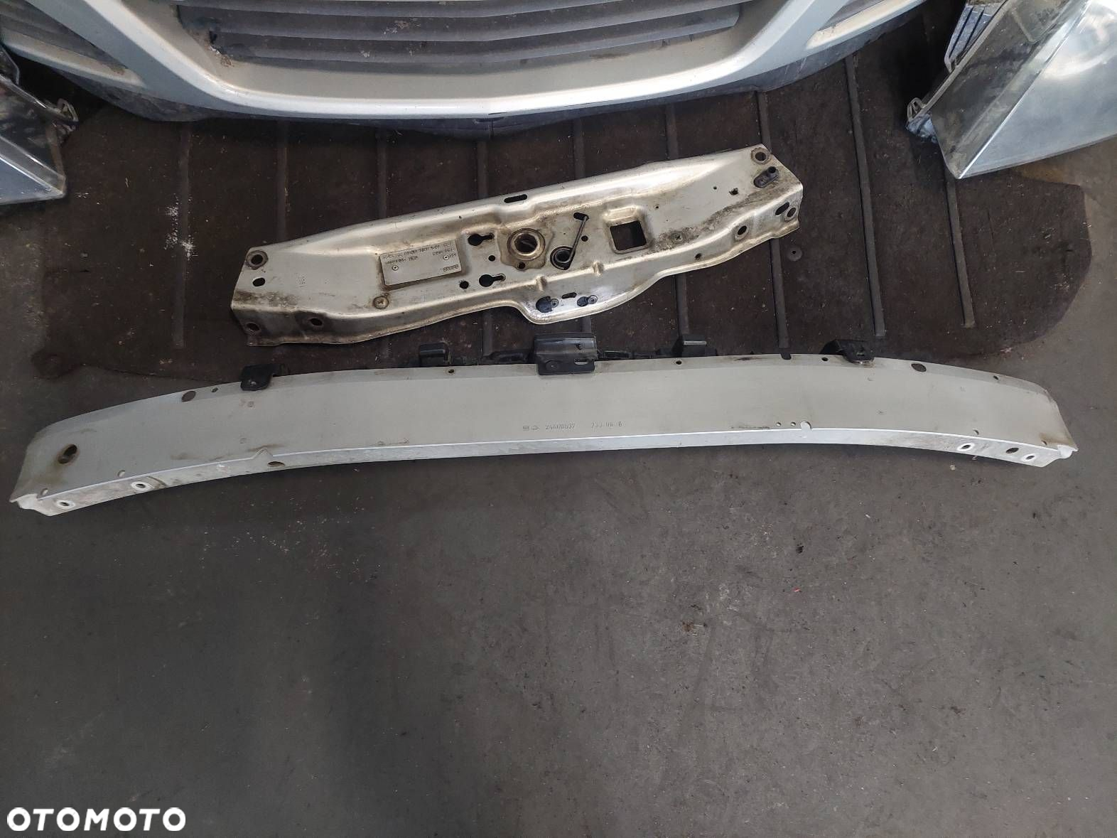 KOMPLETNY PRZÓD MASKA ZDERZAK BŁOTNIKI LAMPY OPEL ASTRA H Z167 - 5