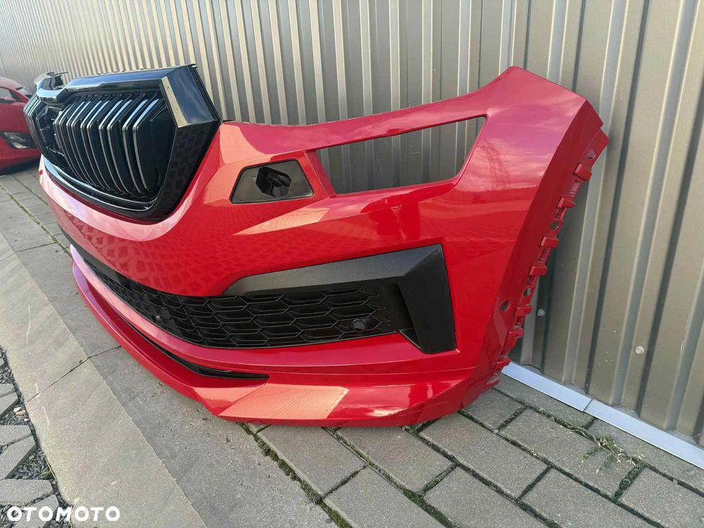 Skoda Kodiaq I Lift Sportline Zderzak Przód Przedni Kompletny 6xPDC Radar Spryskiwacze LF3P K1K1 - 4