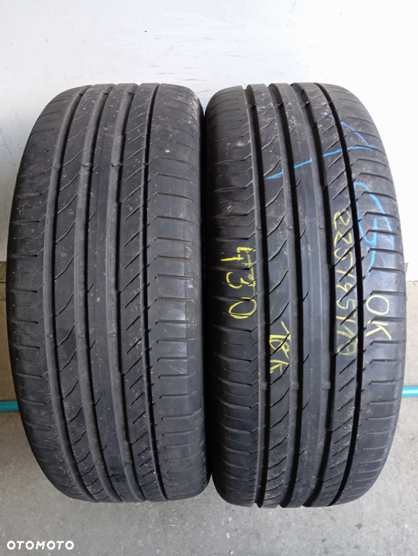 2x 225/45 R19 92W Continental ContiSportContact 5 2018r 6,5mm