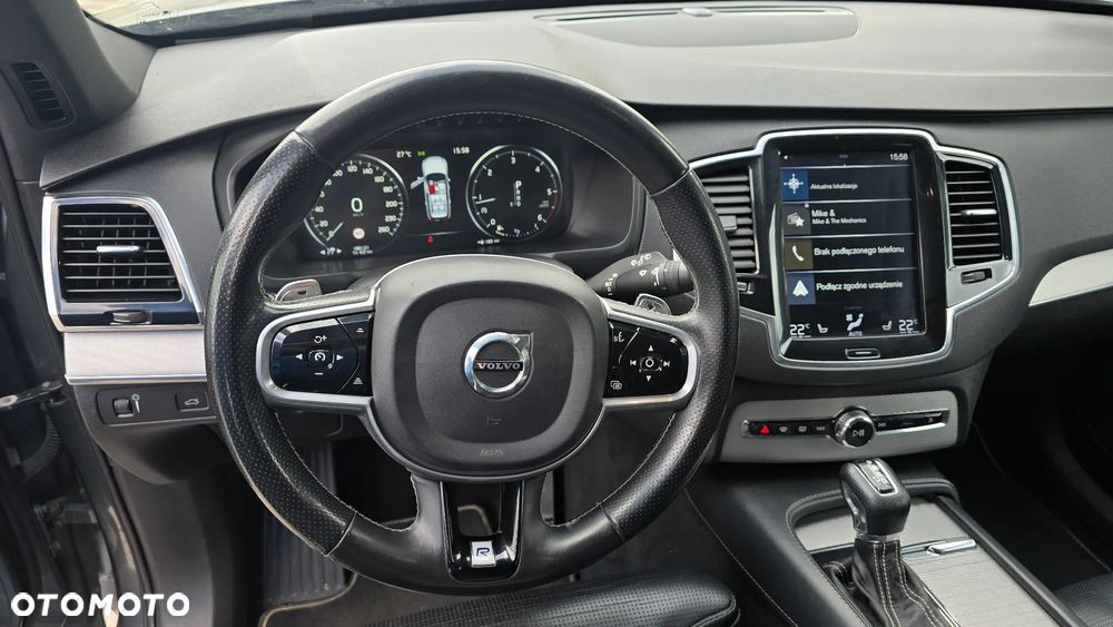 Volvo XC 90 D5 SCR AWD R-Design 7os - 12