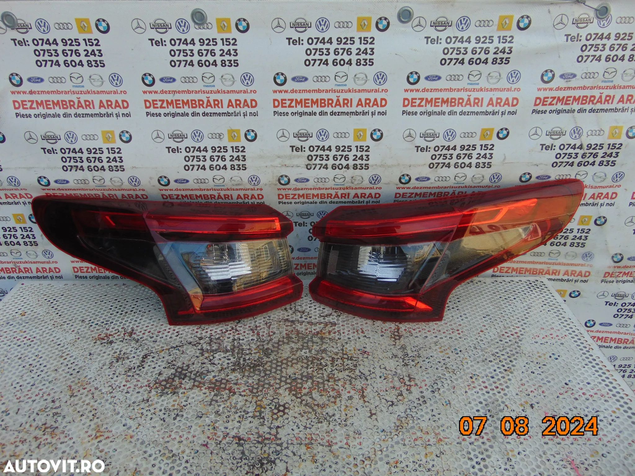 Stop Nissan qashqai j11 facelift 2017-2021 stopuri stanga dreapta j11 facelift lampa tripla - 1