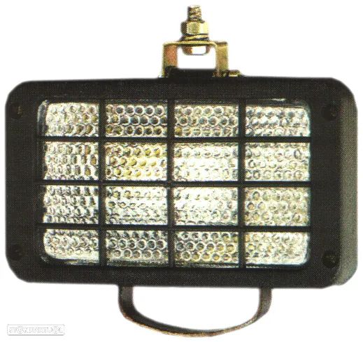 Farol com grelha para Trator Tractor Máquina Jipe etc PL262 - 1