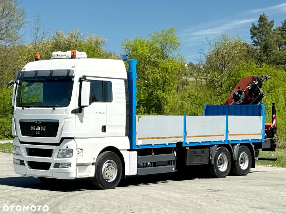 MAN TGX 28.480 SKRZYNIA 7,10m * PALFINGER PK 27002 + PILOT * STAN BDB - 4