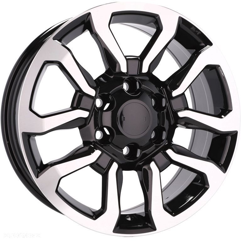 4x Felgi 17 m.in. do MITSUBISHI Pajero L200 TOYOTA Land Cruiser HILUX Hiace Tacoma - B1623 (BK5901) - 8