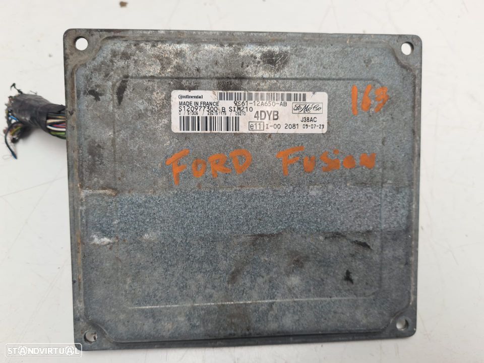 CENTRALINA CONTINENTAL ORIGINAL S120977300B 9S6112A650AB 4DYB FORD FIESTA FUSION 1.4i - 2