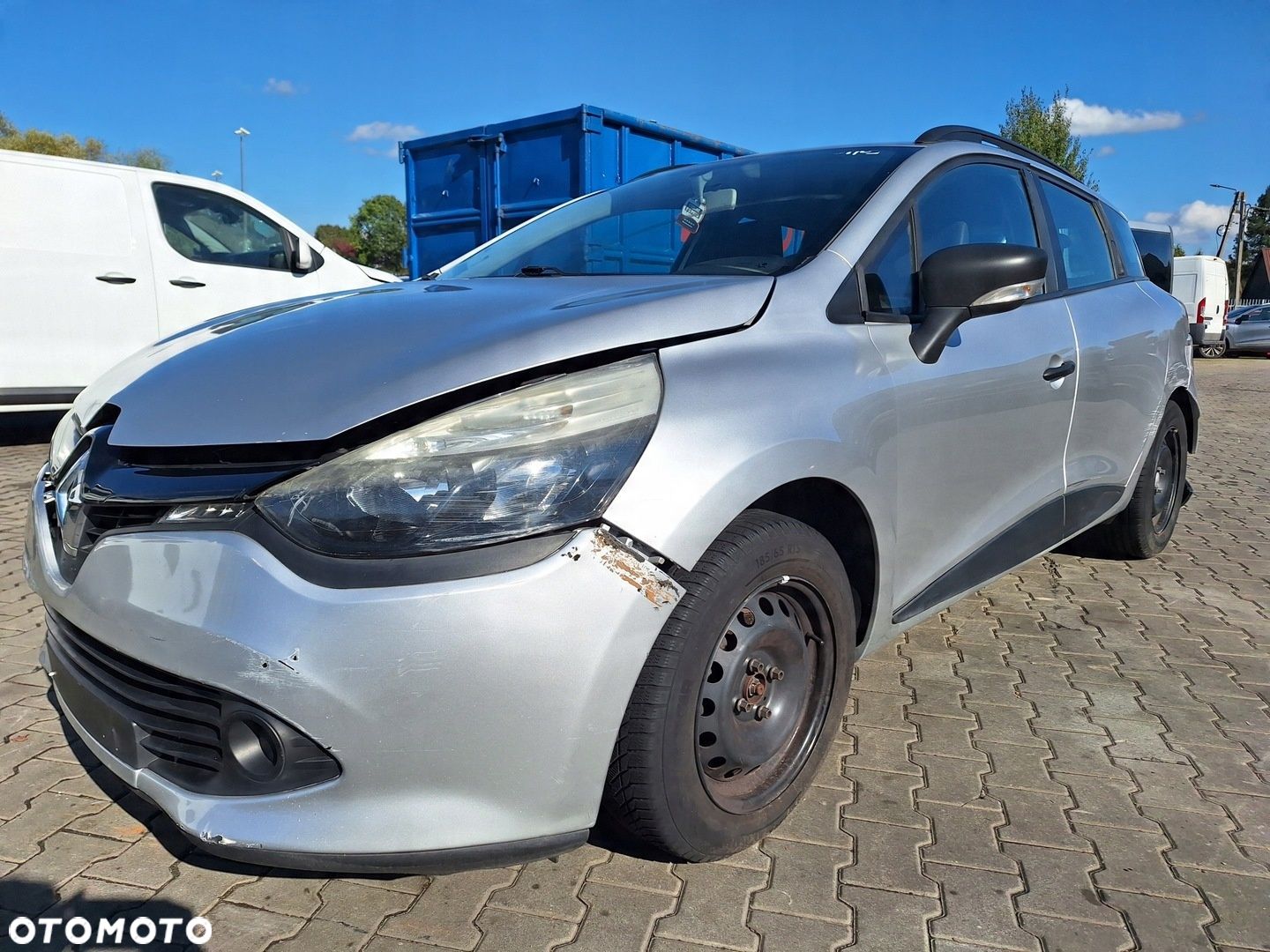 RENAULT CLIO 4 IV KH 12-20 Grandtour KOMBI SREBRNE DRZWI TYŁ LEWE TED69 - 1