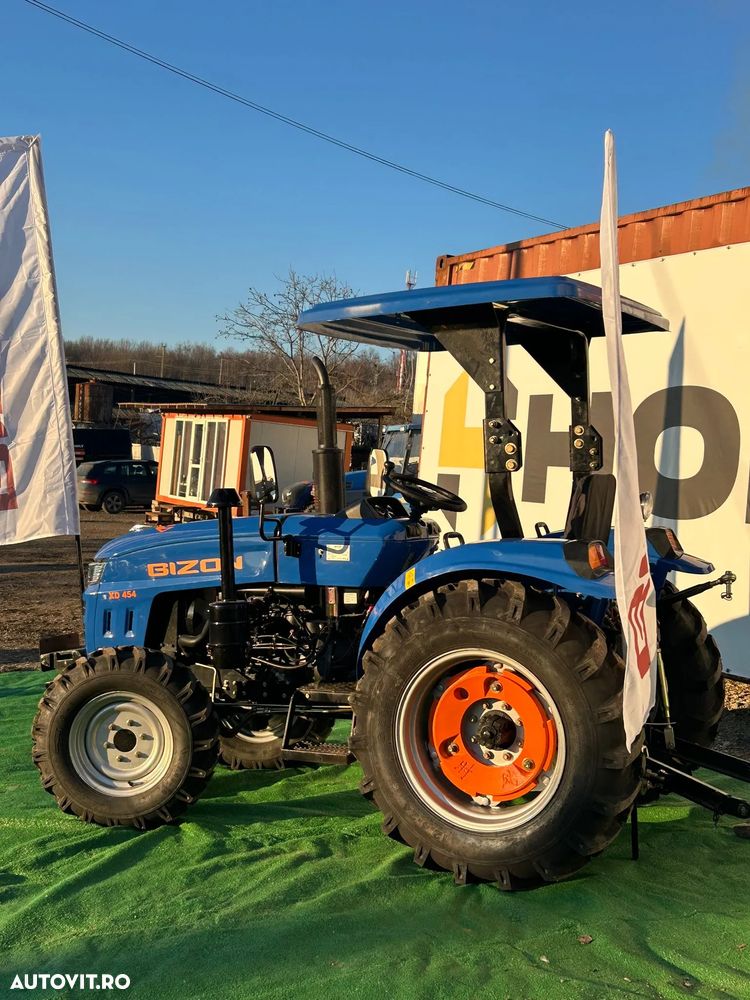 Bizon Pachet Bizon XD-454 cu Freza NOUA si plug 2 trupite - 5