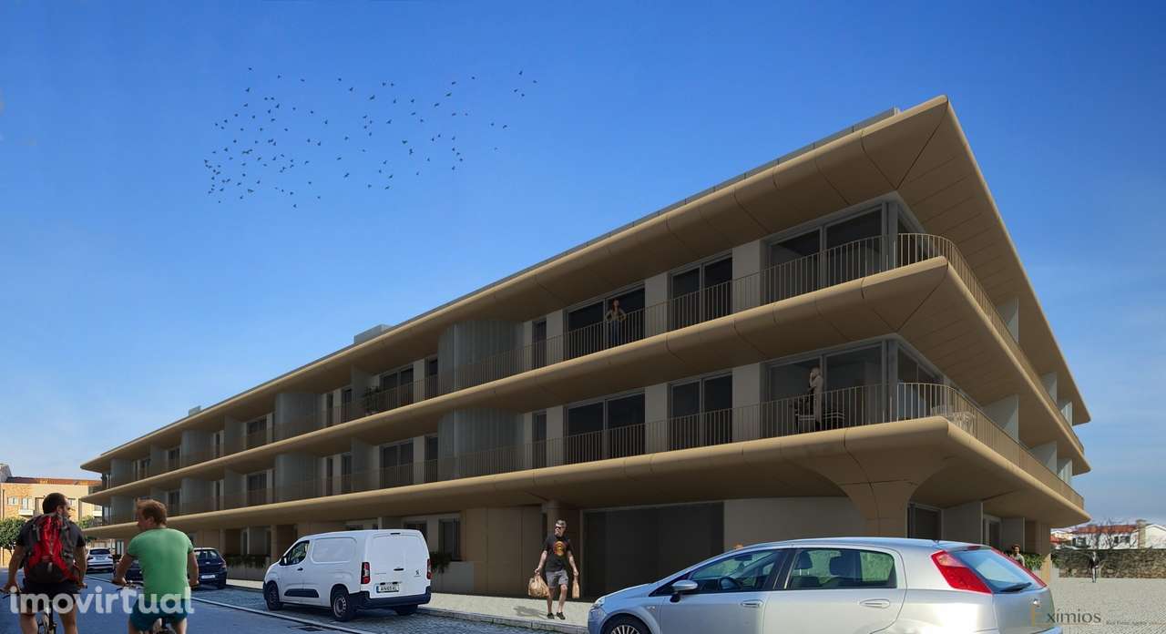 Apartamento T3, em construção, na Póvoa de Varzim - Grande imagem: 2/6