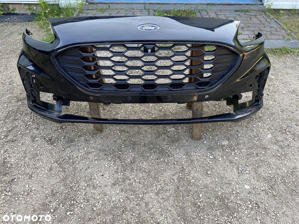 ZDERZAK PRZÓD PRZEDNI FORD KUGA ESCAPE MK3 ST-LINE Z ATRAPĄ AGATE BLACK LV4B-17F003S - 1