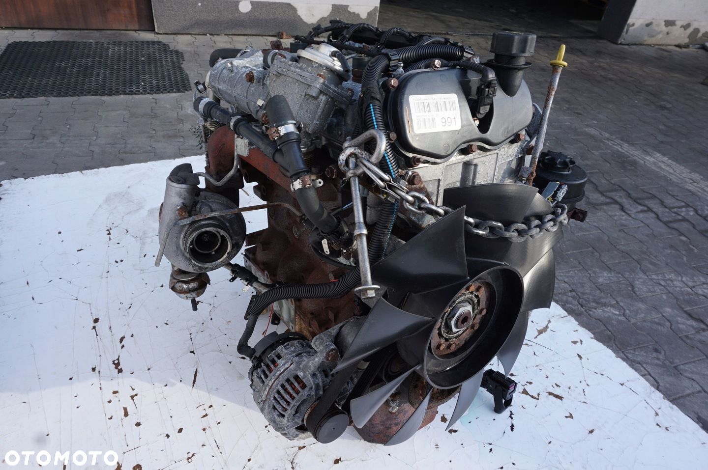 SILNIK F1CE0481H IVECO DAILY 3 III FL 3.0 HPI 112 TYŚ KM KOMPLETNY - 9