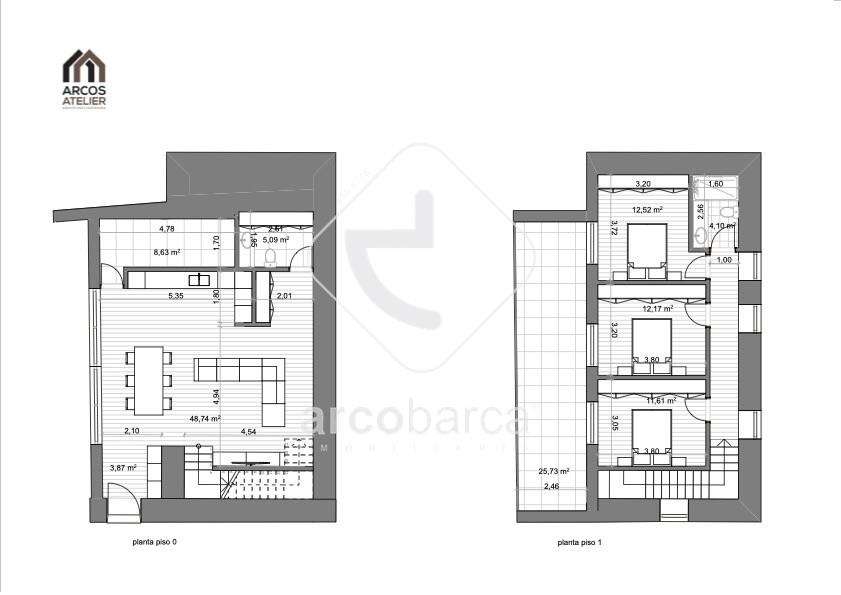 Moradia T3 com piscina - Grande imagem: 2/5