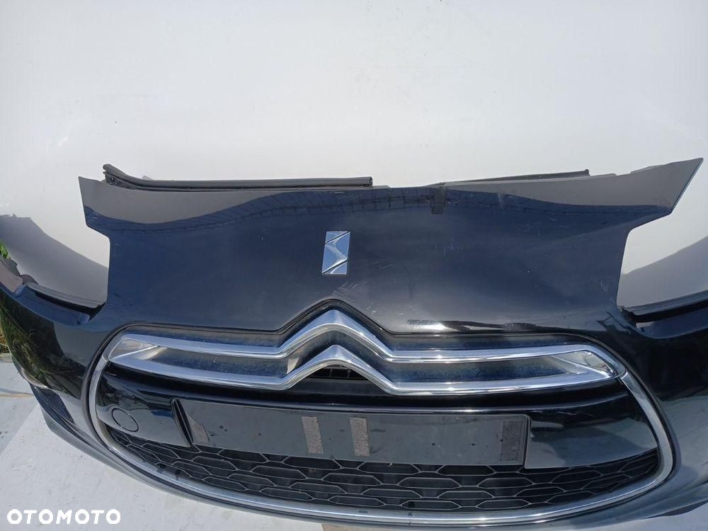 ZDERZAK PRZÓD PRZEDNI CITROEN DS3 CZARNY Z HALOGENAMI LED - 3